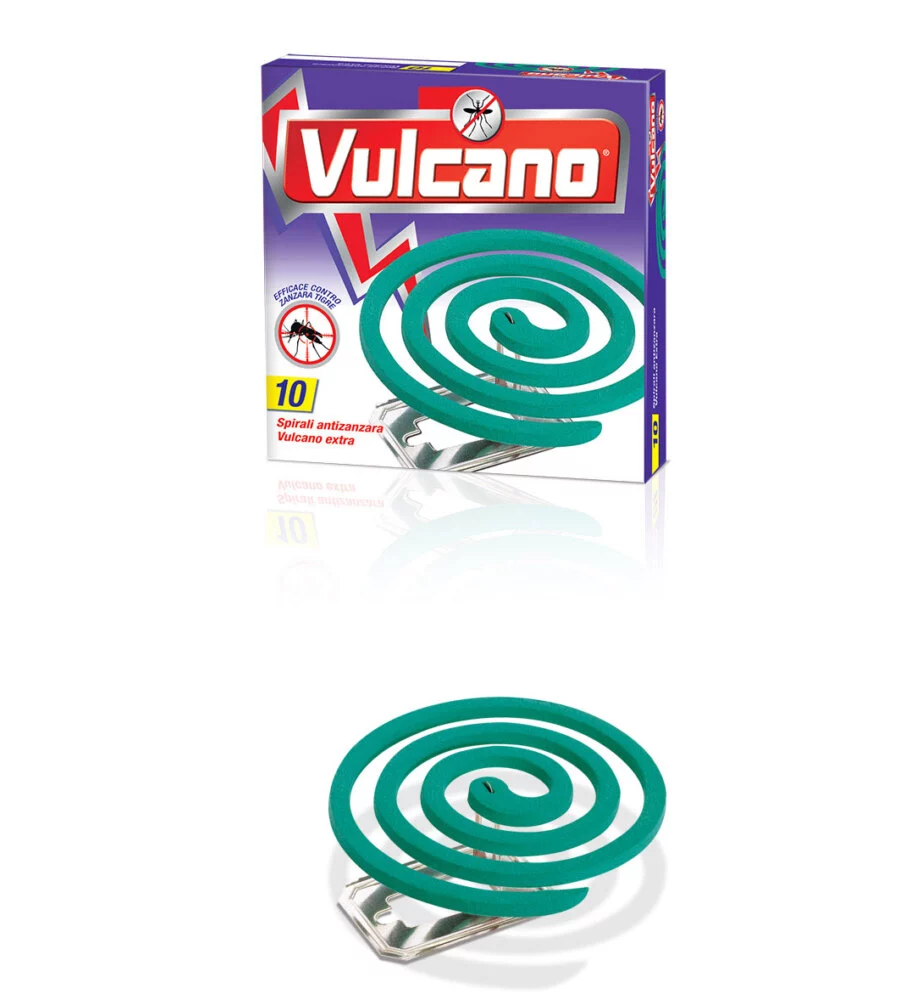 Spirali antizanzare vulcano 10 pezzi